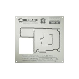 Mecanic iTin 22 - Șablon din Oţel Plăci de bază din Oţel pentru iPhone 11 Pro, 11 Pro Max