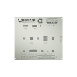 Mecanic iTin 11 - Șablon din Oţel Plăci de bază din Oţel pentru iPhone 8, 8 Plus, X