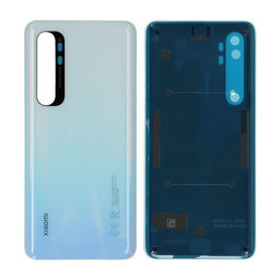 Xiaomi Mi Note 10 Lite - Carcasă Baterie (Glacier White) - 550500006S1L Genuine Service Pack