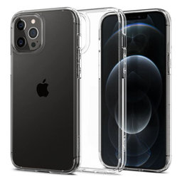 Spigen - Caz Ultra Hybrid pentru iPhone 12 a 12 Pro, transparent