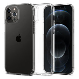 Spigen - Tok Ultra Hybrid - iPhone 12 és 12 Pro, átlátszó