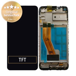 Samsung Galaxy M11 M115F - Ecran LCD + Sticlă Tactilă + Ramă (Black) - GH81-18736A Genuine Service Pack