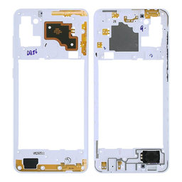 Samsung Galaxy A21s A217F - Ramă Mijlocie (White) - GH97-24663B Genuine Service Pack