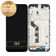 Motorola Moto E7 Plus XT2081 - Ecran LCD + Sticlă Tactilă + Ramă (Black) - 5D68C17416 Genuine Service Pack