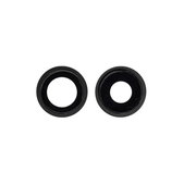 Apple iPhone 12, 12 mini - Sticlă Cameră Spate cu Ramă (Black) - 2buc