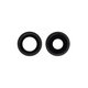Apple iPhone 12, 12 mini - Sticlă Cameră Spate cu Ramă (Black) - 2buc