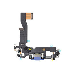 Apple iPhone 12, 12 Pro - Conector de Încărcare + Cablu Flex (Blue)