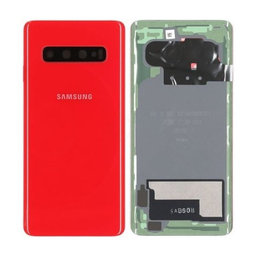 Samsung Galaxy S10 G973F - Carcasă Baterie (Red) - GH82-18378H Genuine Service Pack