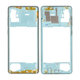 Samsung Galaxy A71 A715F - Ramă Mijlocie (Prism Crush Blue) - GH98-44756C Genuine Service Pack