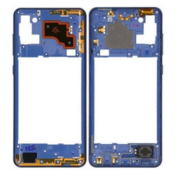 Samsung Galaxy A21s A217F - Ramă Mijlocie (Blue) - GH97-24663C Genuine Service Pack