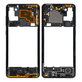 Samsung Galaxy A21s A217F - Ramă Mijlocie (Black) - GH97-24663A Genuine Service Pack