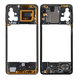 Samsung Galaxy M31s M317F - Ramă Mijlocie (Mirage Black) - GH97-25062A Genuine Service Pack
