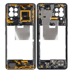 Samsung Galaxy A42 5G A426B - Ramă Mijlocie (Prism Dot Black) - GH97-25855A Genuine Service Pack