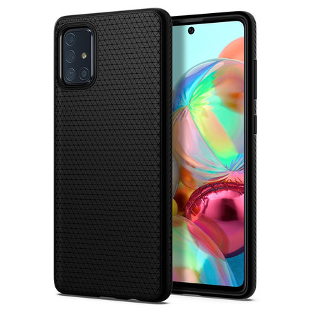 Spigen - Husă Liquid Air pentru Samsung Galaxy A71, negru