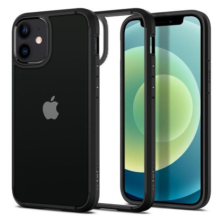 Spigen - Caz Ultra Hybrid pentru iPhone 12 mini, negru