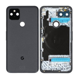 Google Pixel 5 - Carcasă Baterie (Just Black) - G949-00095-01 Genuine Service Pack