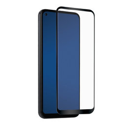 SBS - Geam Securizat Full Cover pentru Samsung Galaxy A12, A32 5G, M12, A13, A13 5G, A03 & A04s, negru