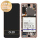 Samsung Galaxy S21 G991B - Ecran LCD + Sticlă Tactilă + Ramă + Baterie (Phantom Violet) - GH82-24716B, GH82-24718B Genuine Service Pack