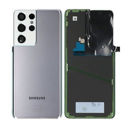 Samsung Galaxy S21 Ultra G998B - Carcasă Baterie (Phantom Silver) - GH82-24499B Genuine Service Pack