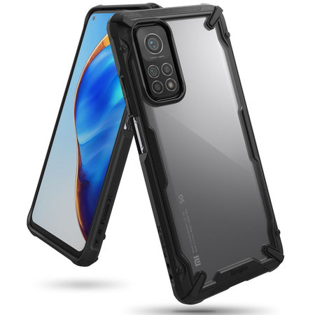 Ringke - Husă Fusion X pentru Xiaomi Mi 10T/10T Pro, neagră