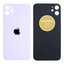 Apple iPhone 11 - Sticlă Carcasă Spate (Purple)