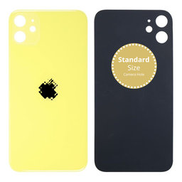 Apple iPhone 11 - Sticlă Carcasă Spate (Yellow)