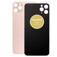 Apple iPhone 11 Pro Max - Sticlă Carcasă Spate (Gold)