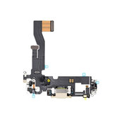 Apple iPhone 12, 12 Pro - Conector de Încărcare + Cablu Flex (Gold)
