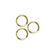 Apple iPhone 12 Pro - Ramă Diapozitiv Cameră (Gold) - 3buc
