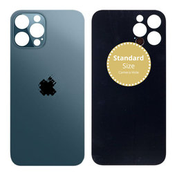 Apple iPhone 12 Pro Max - Sticlă Carcasă Spate (Blue)