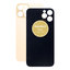 Apple iPhone 12 Pro Max - Sticlă Carcasă Spate (Gold)