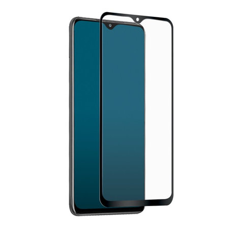 SBS - Geam Securizat Full Cover pentru Xiaomi Poco M3, Redmi 9T, negru