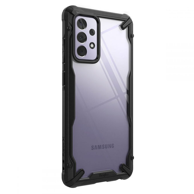 Ringke - Husă Fusion X pentru Samsung Galaxy A72 5G, neagră