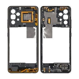 Samsung Galaxy A32 4G A325F - Ramă Mijlocie (Awesome Black) - GH97-26181A Genuine Service Pack