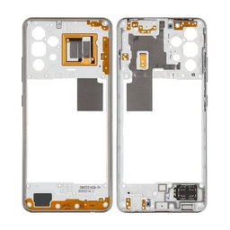 Samsung Galaxy A32 4G A325F - Ramă Mijlocie (Awesome White) - GH97-26181B Genuine Service Pack