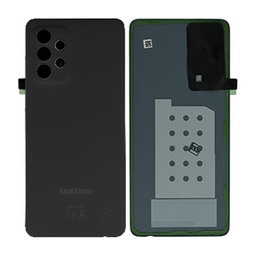 Samsung Galaxy A52 A525F, A526B - Carcasă Baterie (Awesome Black) - GH82-25427A Genuine Service Pack