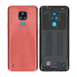 Motorola Moto E7 XT2095 - Carcasă Baterie (Satin Coral) - 5S58C17916, S948C93753 Genuine Service Pack