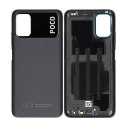 Xiaomi Poco M3 - Carcasă Baterie (Power Black) - 55050000L39X Genuine Service Pack