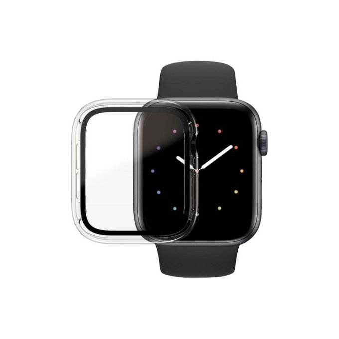 PanzerGlass - Geam securizat Full Body AB pentru Apple Watch 4, 5, 6, SE (1st gen) & SE (2nd gen) 44mm, transparent