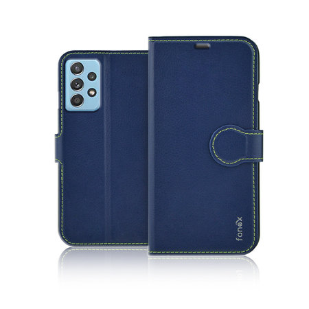 Fonex - Caz Book Identity pentru Samsung Galaxy A52 5G, albastru