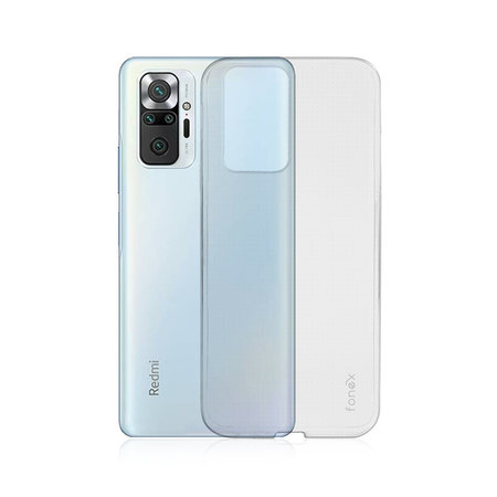 Fonex - Caz Invisible pentru Xiaomi Redmi Note 10 Pro, transparent