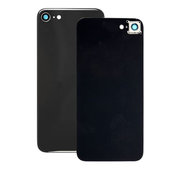 Apple iPhone SE (2nd Gen 2020) - Sticlă Carcasă Spate + Sticlă Cameră Spate (Black)