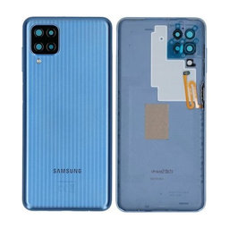 Samsung Galaxy M12 M127F - Carcasă Baterie (Blue) - GH82-25046C Genuine Service Pack