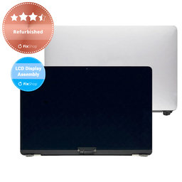 Apple MacBook Air 13" A1932 (2019), 13" A2179 (2020) - Ecran LCD + Sticlă Frontală + Carcasă Spate (Silver) Refurbished
