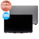 Apple MacBook Air 13" A1932 (2019), 13" A2179 (2020) - Ecran LCD + Sticlă Frontală + Carcasă Spate (Space Gray) Refurbished