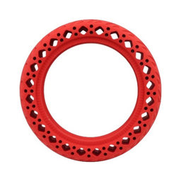 Xiaomi Mi Electric Scooter 1S, 2 M365, Essential, Pro, Pro 2 - Anvelopă Durabilă Completă Tubeless (Tip 2) (Red)