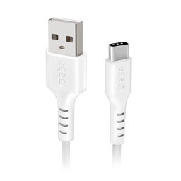 SBS - USB-C / USB Cablu (1.5m), alb