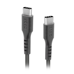 SBS - Cablu - USB-C / USB-C (2m), negru