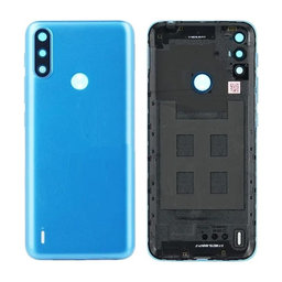 Motorola Moto E7 Power, E7i Power - Carcasă Baterie (Tahiti Blue) - 5S58C18231 Genuine Service Pack