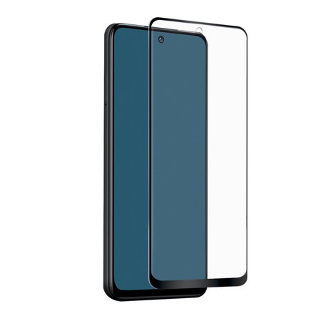 SBS - Geam Securizat Full Cover pentru Xiaomi Redmi Note 10 5G, negru